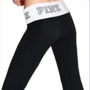 PINK Victoria’s Secret Bling Bootcut Yoga Pants S